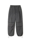 Tasran two-tuck pocket parachute pants_Charcoal - INDUST - BALAAN 1