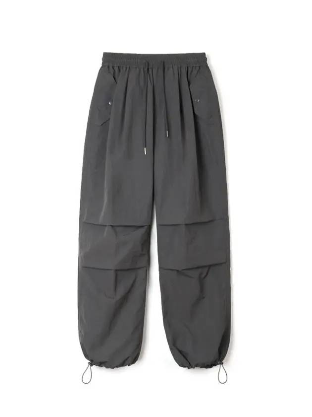 Tasran two-tuck pocket parachute pants_Charcoal - INDUST - BALAAN 9