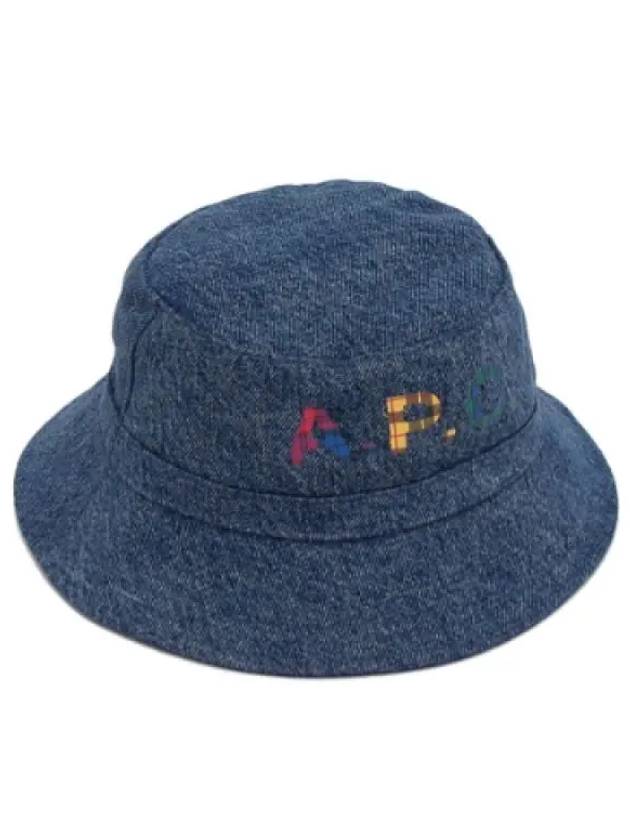 Bob Mark Logo Bucket Hat Blue - A.P.C. - BALAAN 2