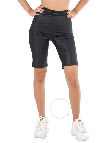 Kappa Black Befancyfit Bunny Stretch Biker Shorts, Size X-Small - KAPPA KONTROLL - BALAAN 1