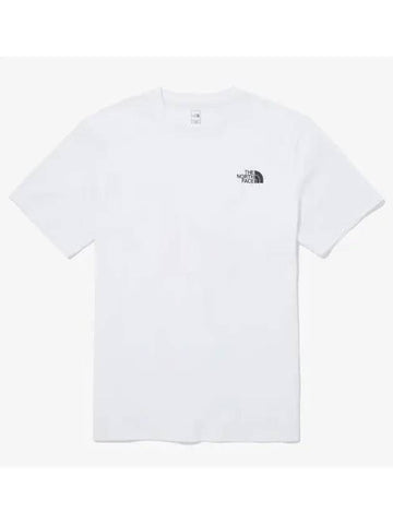 The North Face NT7UQ49B Cotton Basic Short Sleeve T Shirt 3 - THE NORTH FACE - BALAAN 1