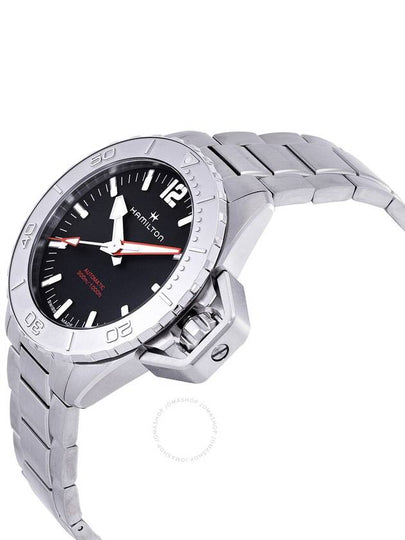 Hamilton Khaki Navy Frogman Automatic Black Dial Men's Watch H77815130 - HAMILTON - BALAAN 2