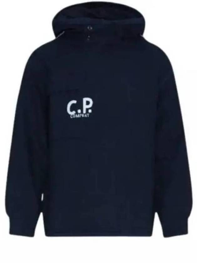 CP Company 24 Indigo Fleece Hoodie 16CMSS184A 110055W D11 - CP COMPANY - BALAAN 2