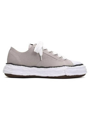 Peterson Original Sole Canvas Low Top Sneakers Grey - MAISON MIHARA YASUHIRO - BALAAN 1