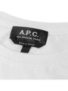 VPC Logo Short Sleeve T-Shirt White - A.P.C. - BALAAN 5