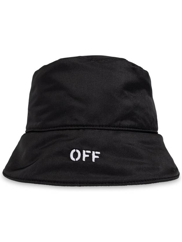 Hat OMLA033C99FAB001 1001 Black - OFF WHITE - BALAAN 4