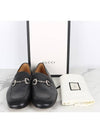 Horsebit leather loafer black 9 280 - GUCCI - BALAAN 2