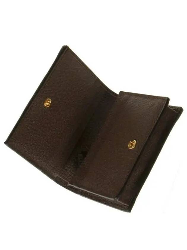 Ophidia GG Supreme Zipper Half Wallet Beige Brown - GUCCI - BALAAN 7