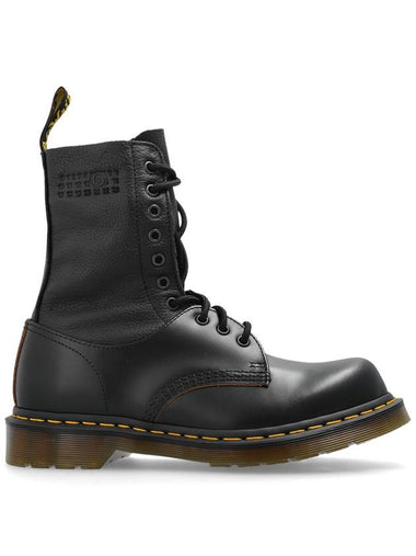 MM6 Maison Margiela MM6 Maison Margiela X Dr. Martens, Women's, Black - MAISON MARGIELA - BALAAN 1