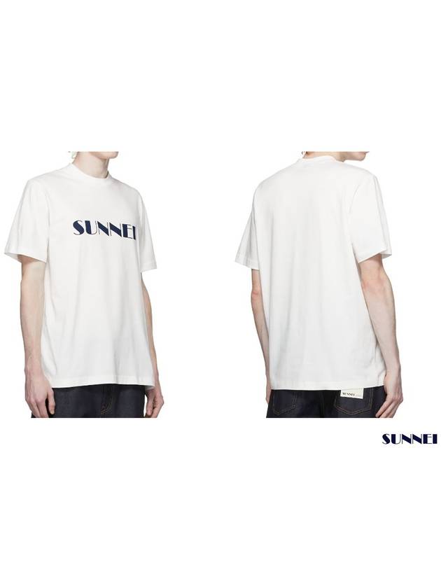 Big Logo Short Sleeve T-Shirt White - SUNNEI - BALAAN 6