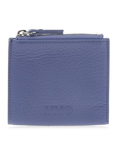 Women’s Flap Half Wallet Purple - MAISON MARGIELA - BALAAN 1