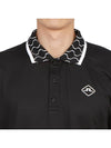 Glen Regular Fit PK Shirt Black - J.LINDEBERG - BALAAN 7