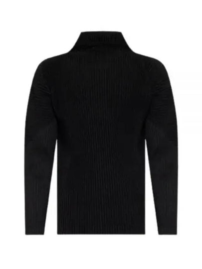 Pleated Turtleneck Black - ISSEY MIYAKE - BALAAN 2