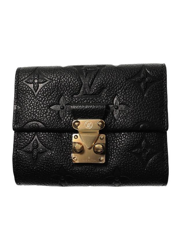 Metis Monogram Empreinte Half Wallet Black - LOUIS VUITTON - BALAAN 1