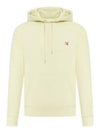 Fox Head Patch Regular Hoodie Chalk Yellow - MAISON KITSUNE - BALAAN 2