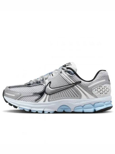 Zoom Vomero 5 Low Top Sneakers Blue Tint Metallic Silver - NIKE - BALAAN 1