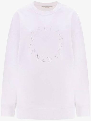 23 fw SUSTAINABLE Cotton Sweatshirt WITH FRONTAL LOGO 6J02063SPX379000 B0650288528 - STELLA MCCARTNEY - BALAAN 1