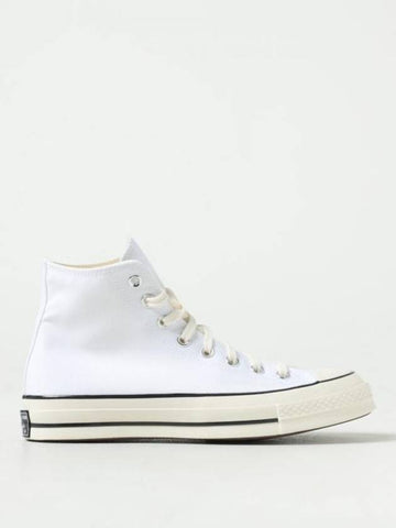 Chuck 70 Black Pinstripe High Top Sneakers White - CONVERSE - BALAAN 1