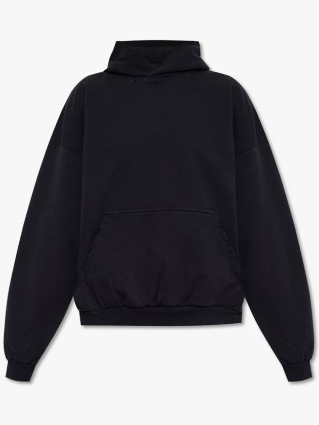 Medium Fit Hoodie Black - BALENCIAGA - BALAAN 2