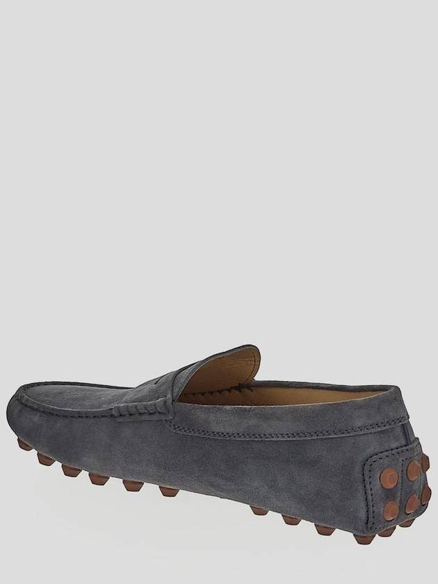 Gommino Bubble Suede Driving Shoes Grey - TOD'S - BALAAN 3