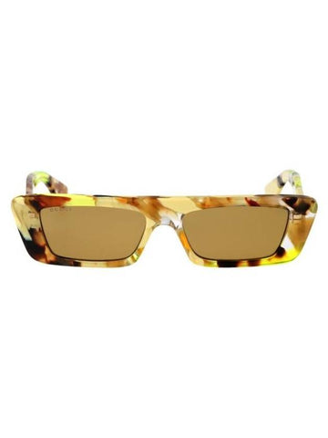 sunglasses GG1625S 001 001 YELLOW YELLOW BROWN - GUCCI - BALAAN 1