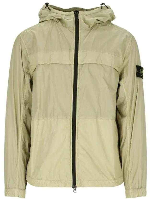 Garment Dyed Crinkle Reps R-Nylon Windbreaker Sand - STONE ISLAND - BALAAN 2