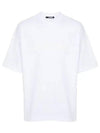 Le Typo Short Sleeve T-Shirt White - JACQUEMUS - BALAAN 2