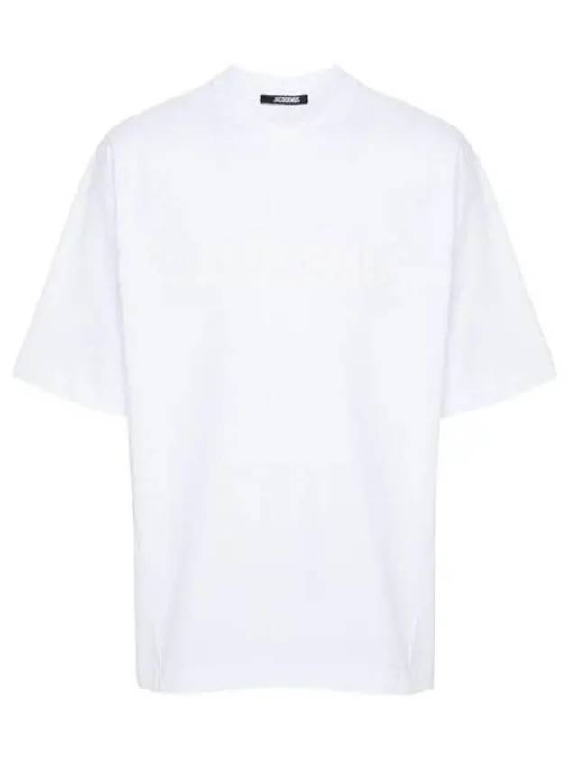 Le Typo Short Sleeve T-Shirt White - JACQUEMUS - BALAAN 2