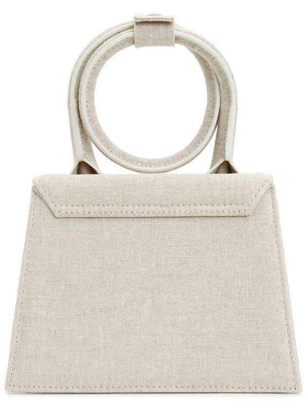 Le Chiquito Noeud Coiled Tote Bag Light Greige - JACQUEMUS - BALAAN 5