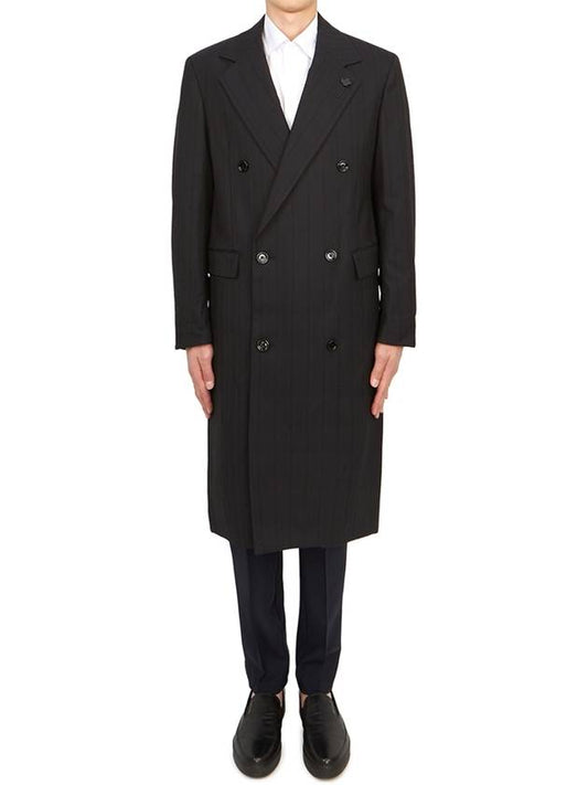 Men's Double Coat Black - RVR LARDINI - BALAAN 2