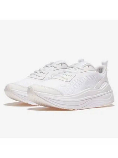 Softride Stakd Clean Low Top Sneakers White - PUMA - BALAAN 1