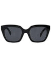 Eyewear Monochrome 03 Acetate Sunglasses Black - CELINE - BALAAN 6