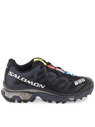 XT4 OG Low Top Sneakers Silver Black - SALOMON - BALAAN 2