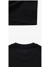 Small Heart Logo Boxy Fit Short Sleeve T-Shirt Black - AMI - BALAAN 4