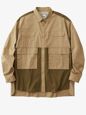 Ripstop fake layered shirt - WHITE MOUNTAINEERING - BALAAN 1