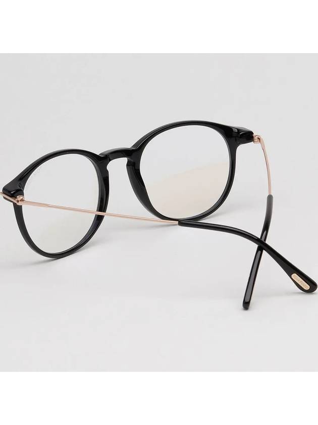 Eyewear Round Eyeglasses Black - TOM FORD - BALAAN 5