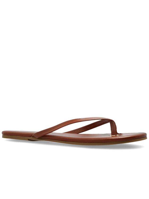 Melissa Odabash Leather Slides, Women's, Brown - MELISSA ODABASH - BALAAN 4