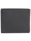 Men's Leather Half Wallet Navy - EMPORIO ARMANI - BALAAN 5