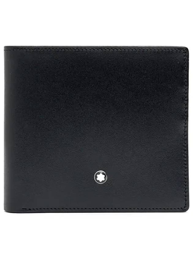 Meisterstuck 8cc Halfwallet Black - MONTBLANC - BALAAN.