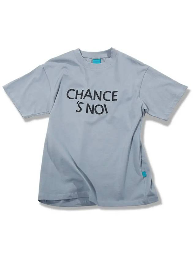 Women s SSTSK SK Snowy Half Crew Neck Short Sleeve T Shirt Sky - CHANCE'S NOI - BALAAN 2