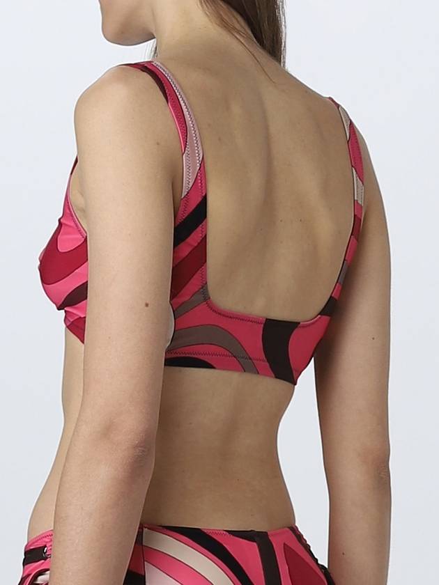 Pucci bikini top in lycra - EMILIO PUCCI - BALAAN 3