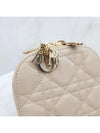 Lux You Lady Bag Phone Holder Cannage Sand S0872ONMJ - DIOR - BALAAN 4