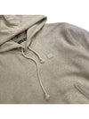 Face Patch Cotton Hoodie Oatmeal Melange - ACNE STUDIOS - BALAAN 3