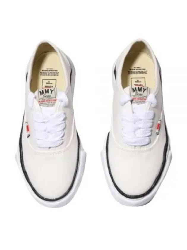 A02FW704 white Baker OG sole canvas low top sneakers - MIHARA YASUHIRO - BALAAN 1