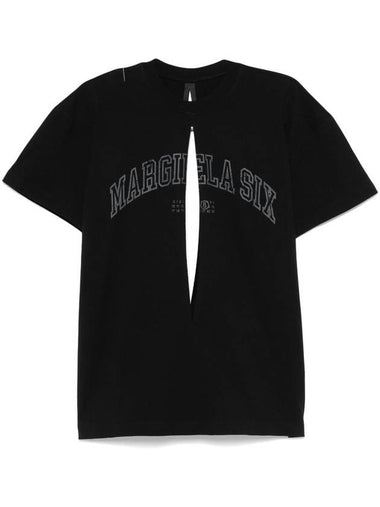 Mm6 Maison Margiela Short-Sleeved Top Clothing - MAISON MARGIELA - BALAAN 1