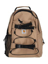 Logo Patch Kickflip Backpack Brown I031468 2FSXX - CARHARTT - BALAAN 2