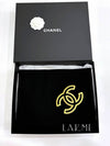 Gold CC Logo Cashmere Women Muffler Scarf AA7628 - CHANEL - BALAAN 3