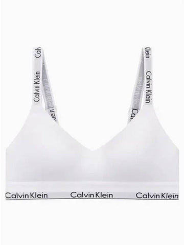 Underwear hook type women s modern cotton bralette H E QF7059100 - CALVIN KLEIN - BALAAN 1