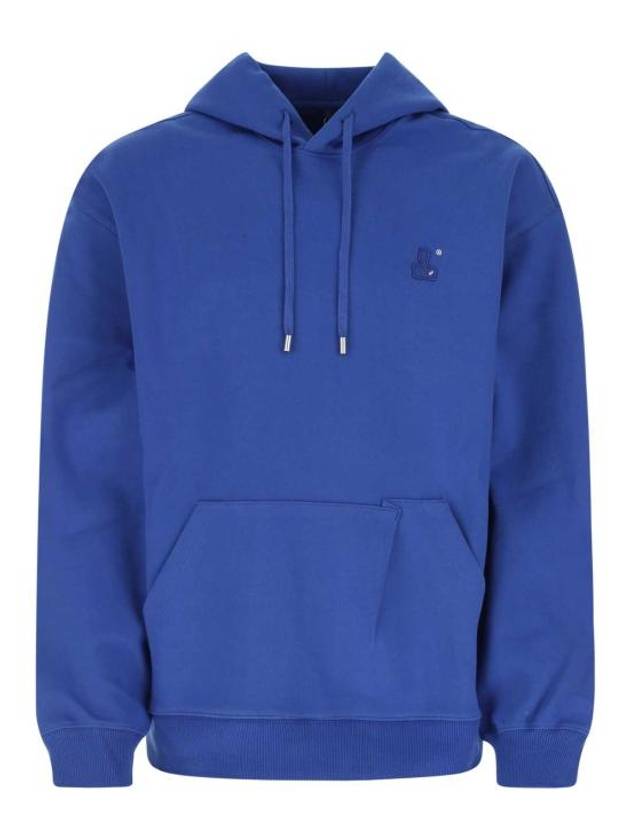 Embroidered Logo Hoodie Blue - ADER ERROR - BALAAN 1