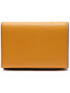 Saffiano Color Block Tri-Fold Half Wallet Green - MARNI - BALAAN 5